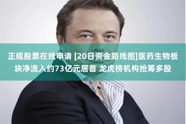 正规股票在线申请 [20日资金路线图]医药生物板块净流入约73亿元居首 龙虎榜机构抢筹多股
